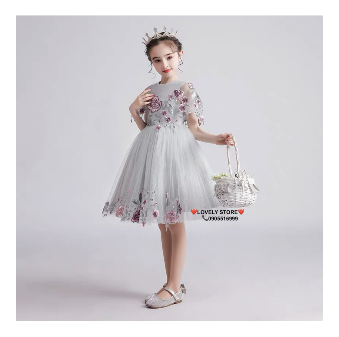 Đầm Công Chúa *Luxury* Cho Bé Gái. Mẫu Đầm Xinh Đẹp Xuất Sắc, Hàng Quảng Châu Loại 1 Cao Cấp️