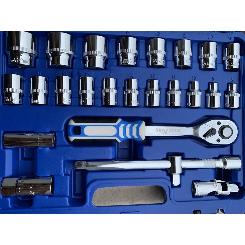 Bộ dụng cụ cầm tay GoodKing 37 chi tiết