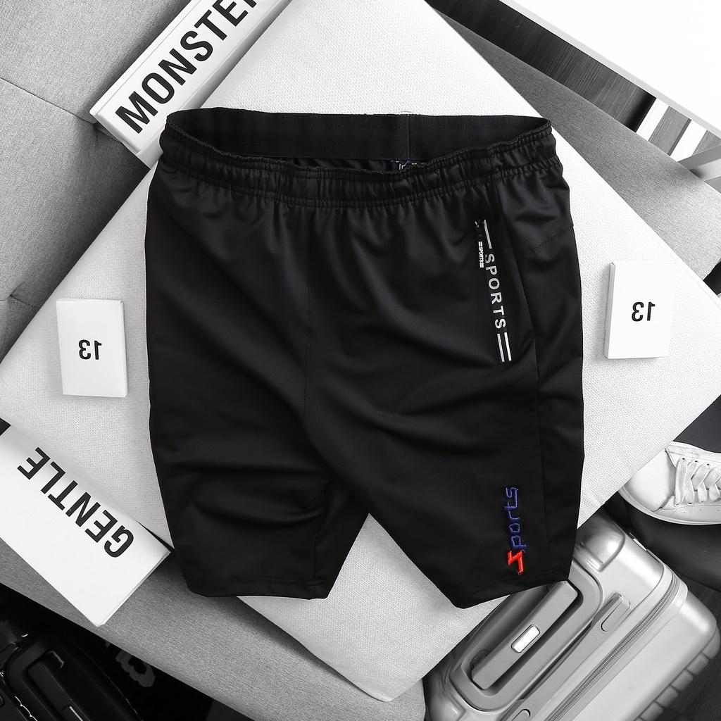 [P0094] Quần thể thao Sport chất liệu thun lạnh co giãn 4 chiều (HÀNG XUẤT KHẨU) - Xanh đen