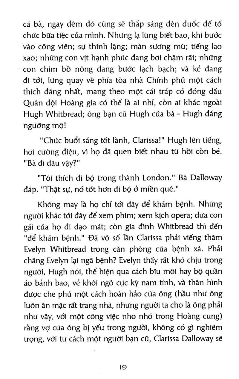Bà Dalloway (Tái Bản 2018)