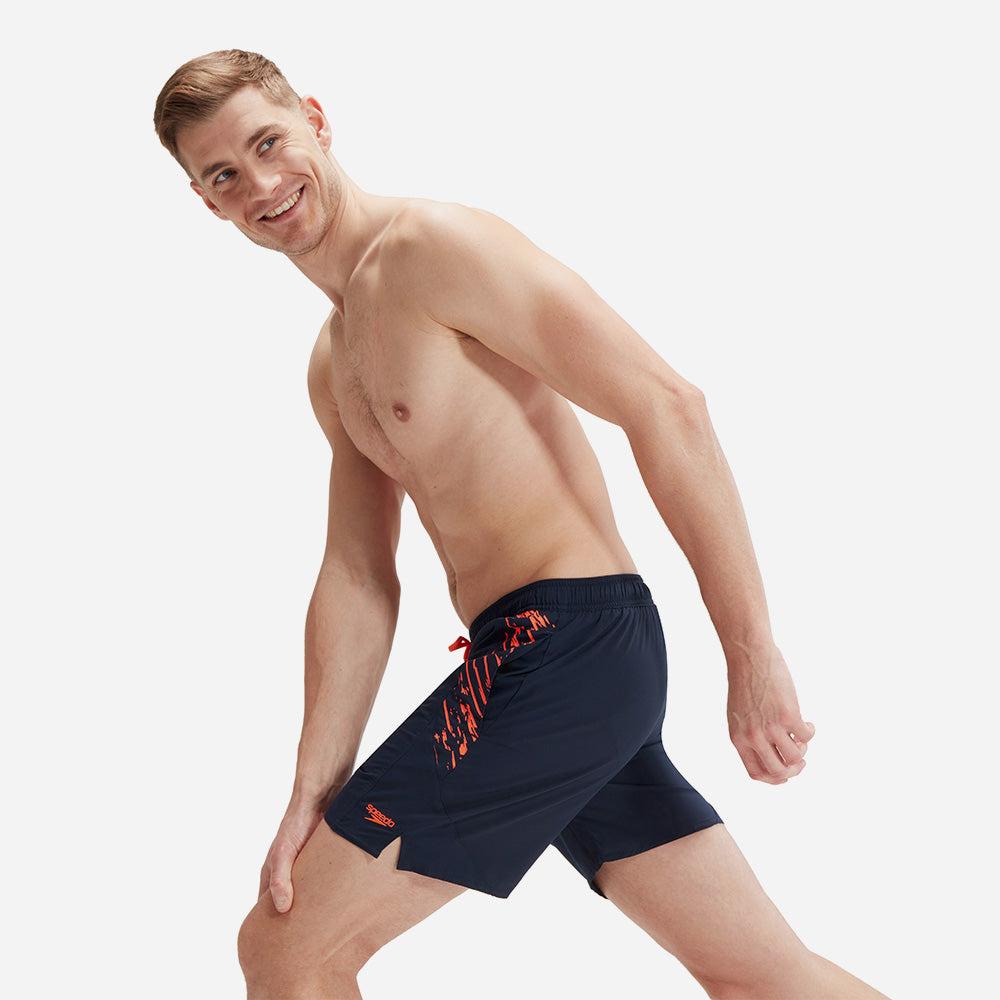 Quần bơi nam Speedo Sport Print 2019 16" - 8-1176015589