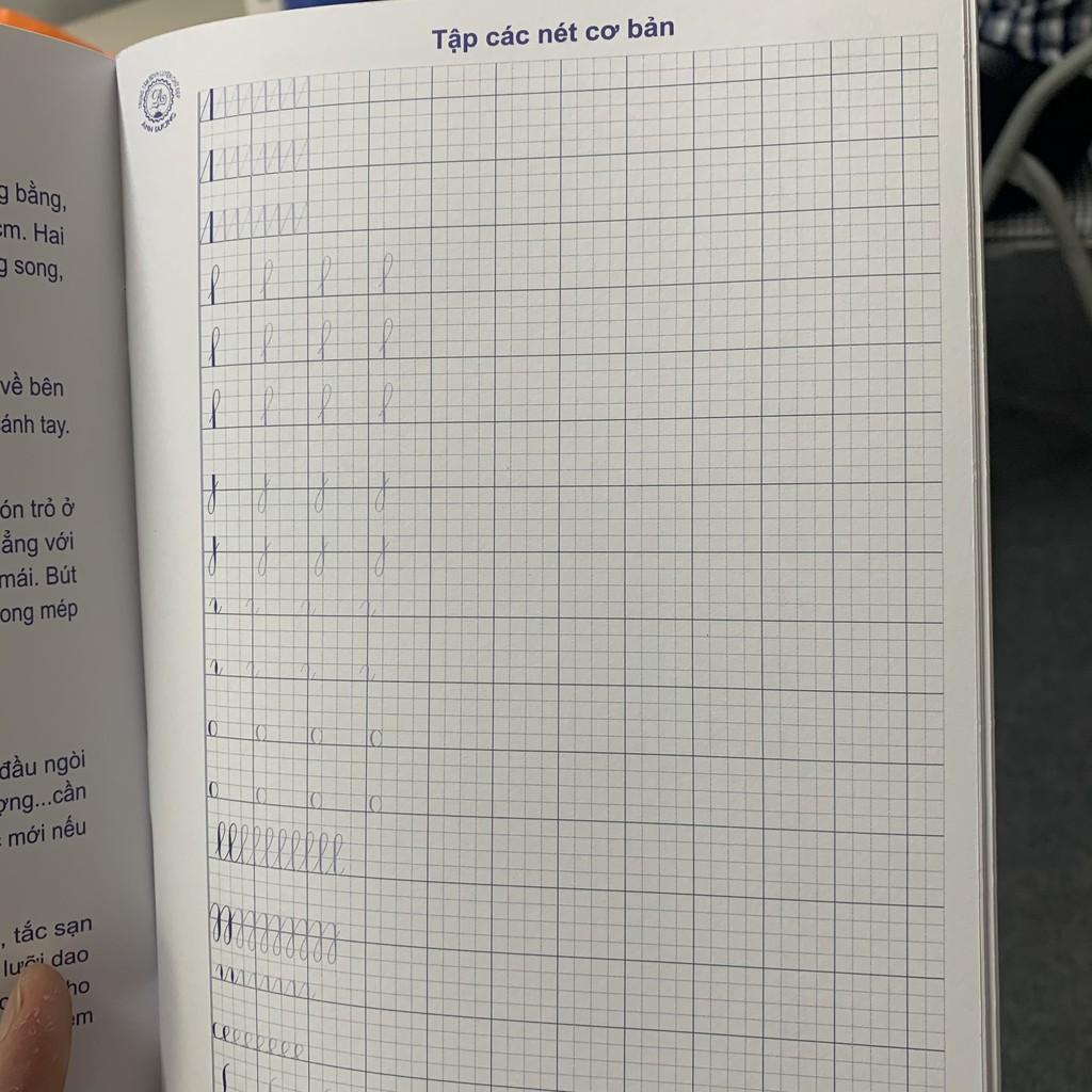Bộ 4 Vở Luyện Chữ Cơ Bản Đến Nâng Cao, Vở Chính Hãng, Đầy Đủ Nét Cơ Bản, In Sẵn Nét Mẫu Và Chữ Mẫu, Luyện Chữ Tại Nhà