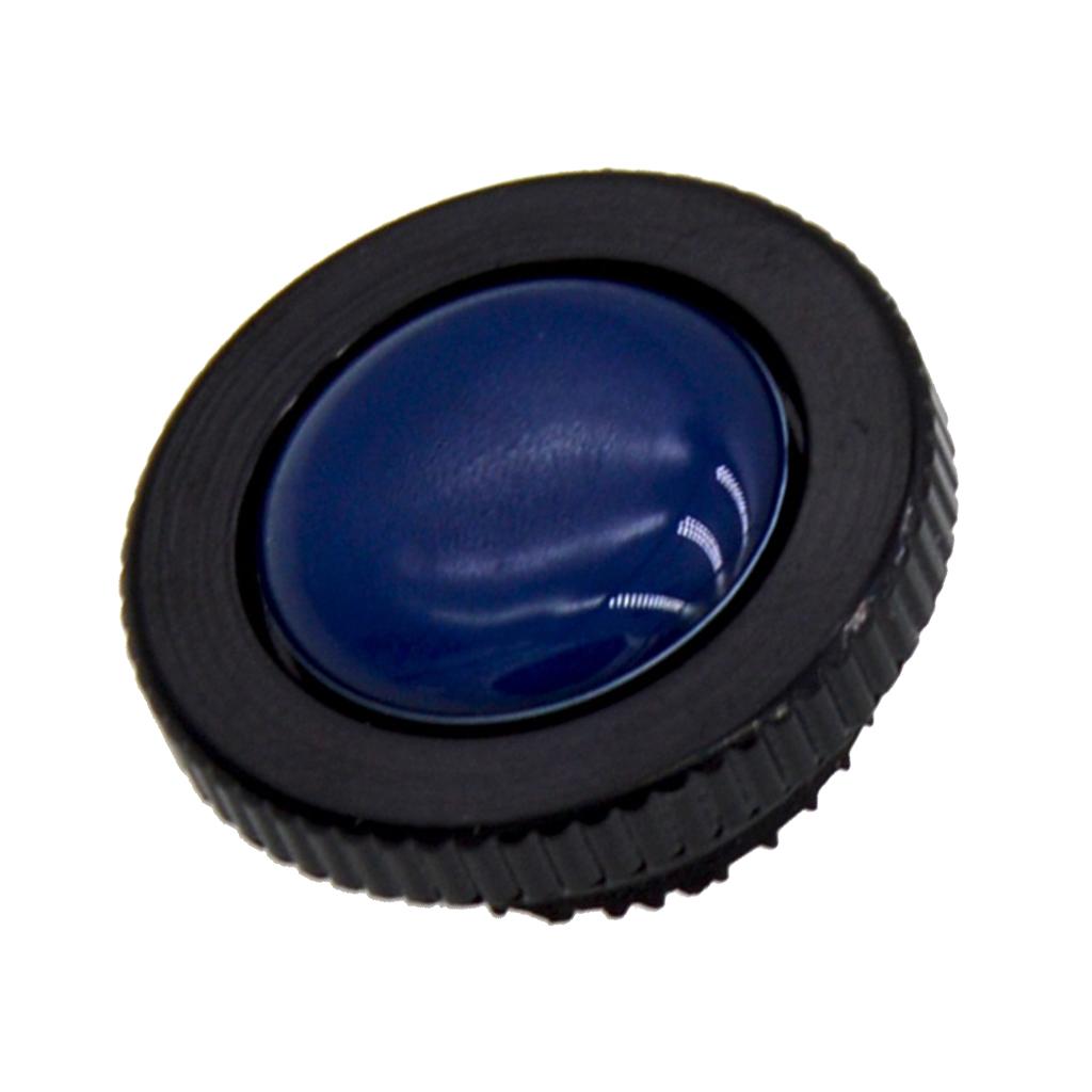 Adaptable Round Quick Release Plate for for Manfrotto Compact Action Tripod Blue+Black