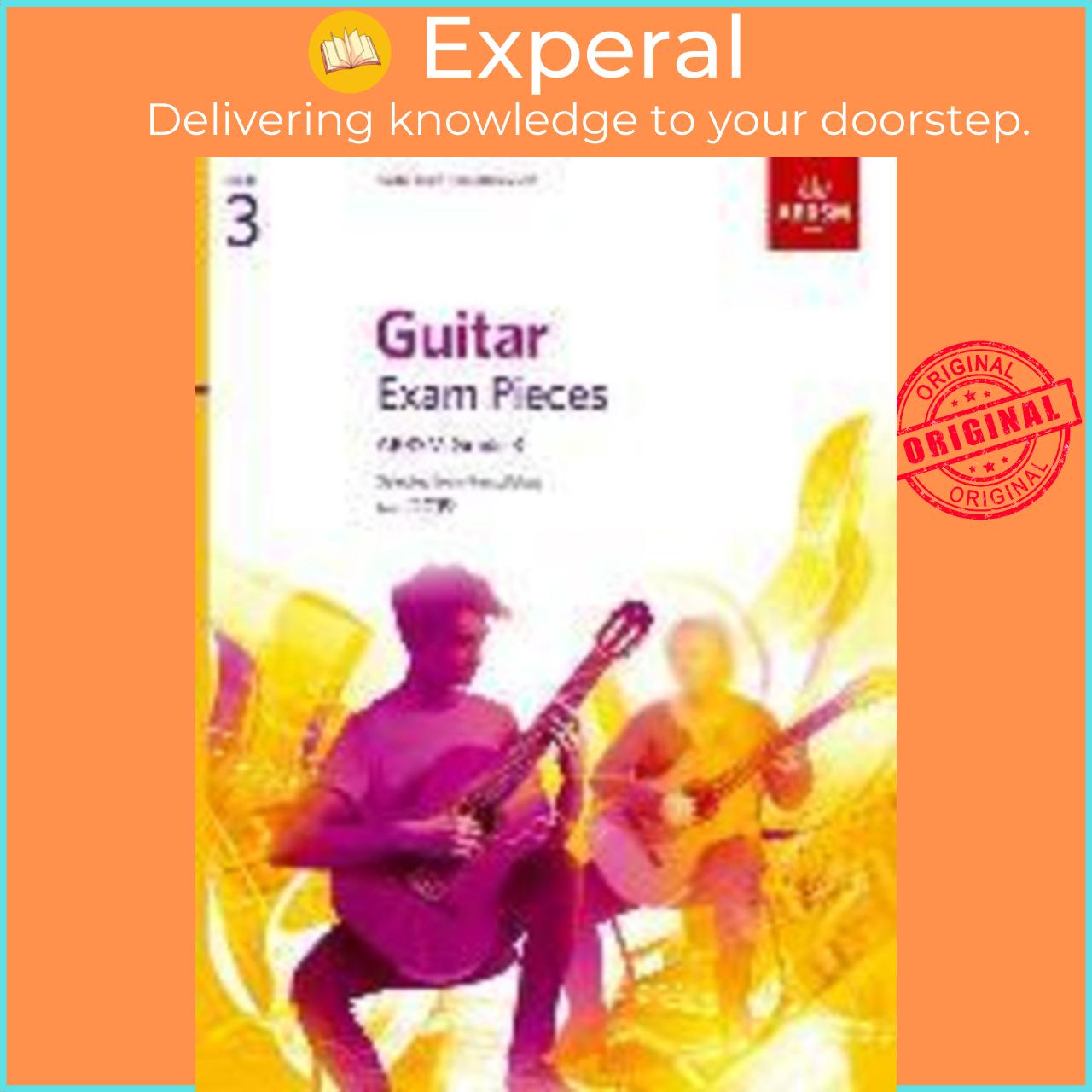 Sách - Guitar Exam Pieces from 2019, ABRSM Grade 3 : Selected from the syllabus startin by ABRSM