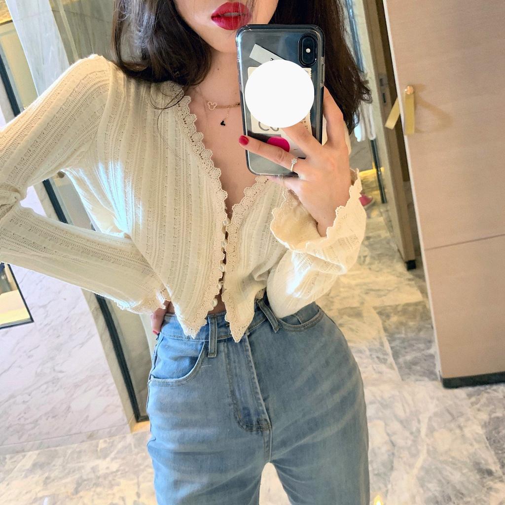 Áo Kiểu Đi Chơi LABELLE Màu Trắng AK33