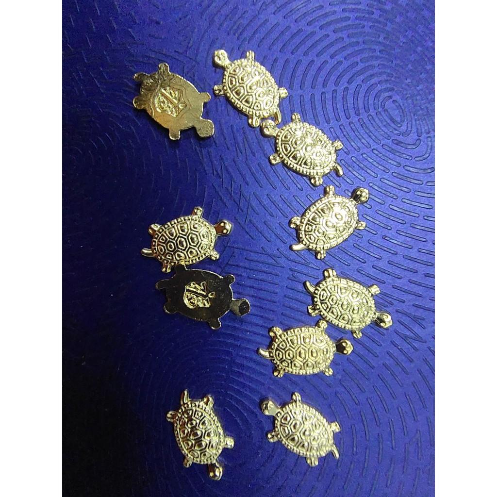 Combo 5 rùa Cầu tài lộc Rùa Vàng May Mắn Phong Thuỷ bỏ ví, hóa giải sát tinh, mang lại may mắn, trường thọ
