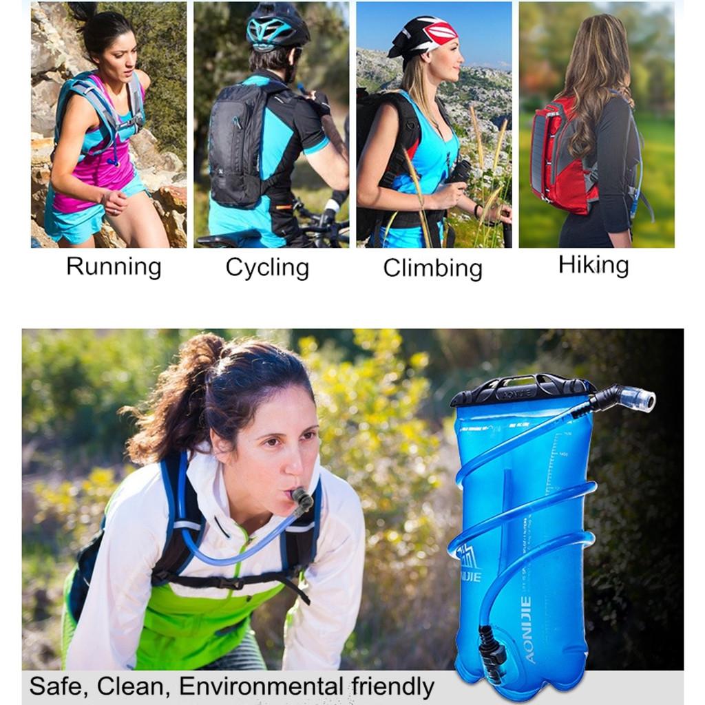 Water Bladder Bag Hydration Packs Container Hiking Climbing Cycling 1.5L