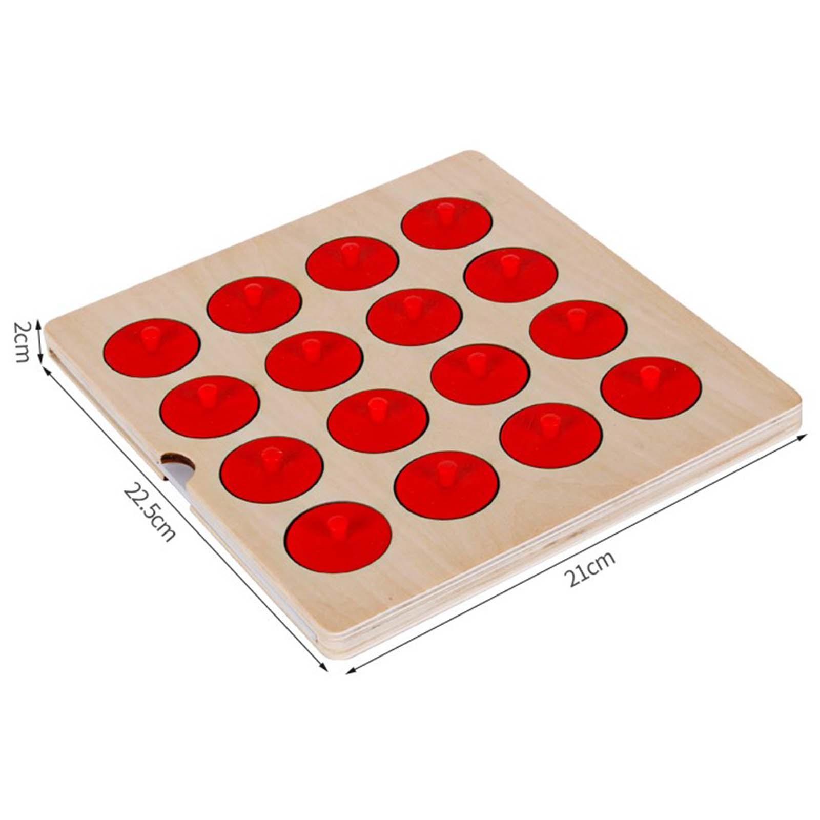 Kid Wooden Memory Chess Board Memory Training Game Educational Toy