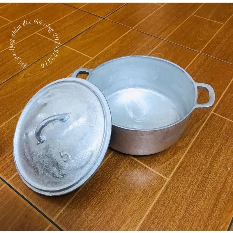 Nồi gang nấu cơm cháy đúc thủ công làng nghề số 5