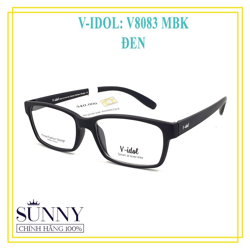 Gọng kính nam nữ Vidol chính hãng có kèm tem chống hàng giả của bộ công an - V8083