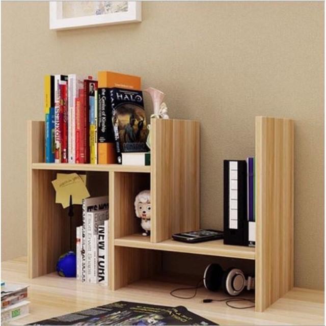 Kệ Sách/Giá Sách Mini Để Bàn+Treo Tường Tiện Gọn+Trọng Lượng Nhẹ Dễ Dàng Di Chuyển Tháo Lắp