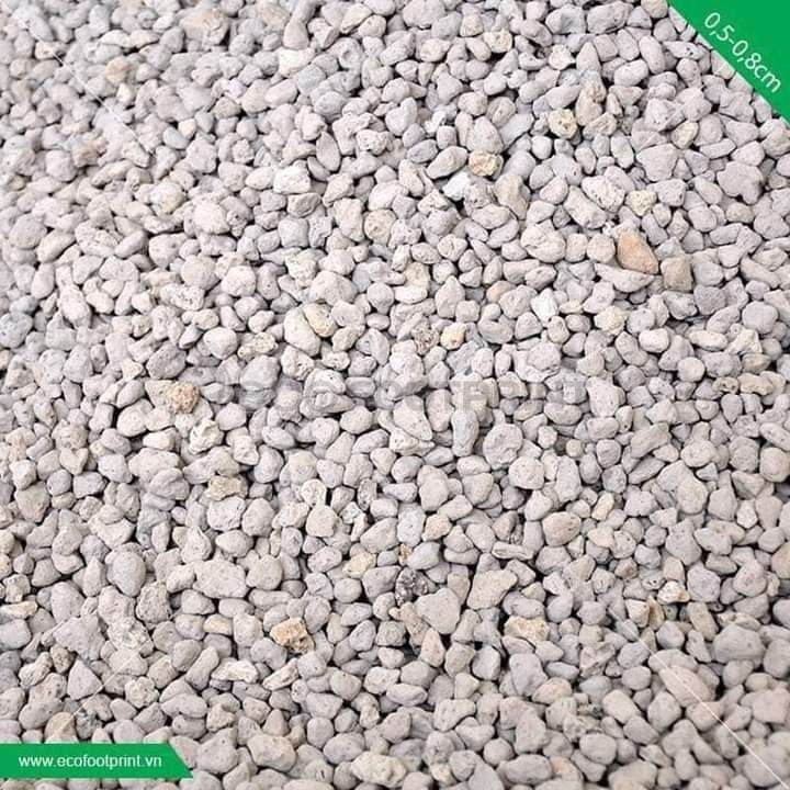 Đá Pumice giúp đất thoát nước tốt, thích hợp trồng sen đá, Xương rồng, Địa Lan, Phong Lan size 5-8mm