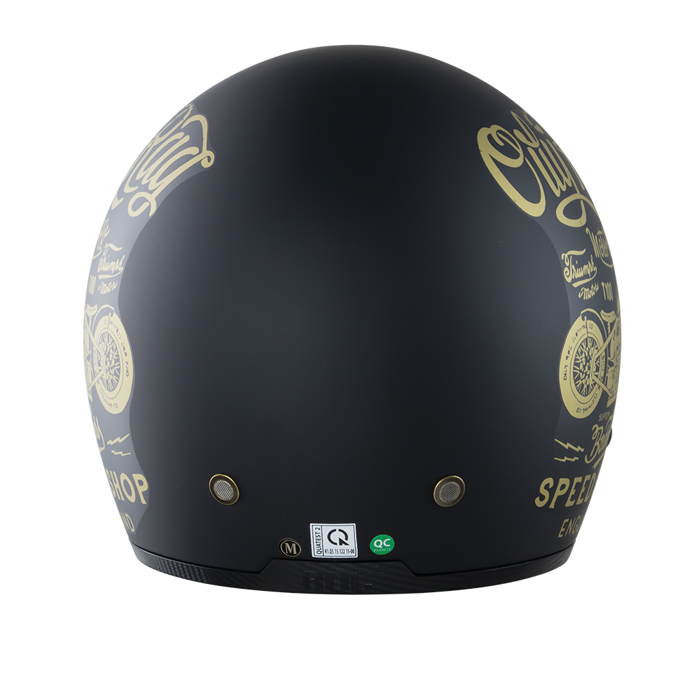 MŨ BẢO HIỂM 3/4 ROYAL M139-Tem V5-KÍNH ÂM