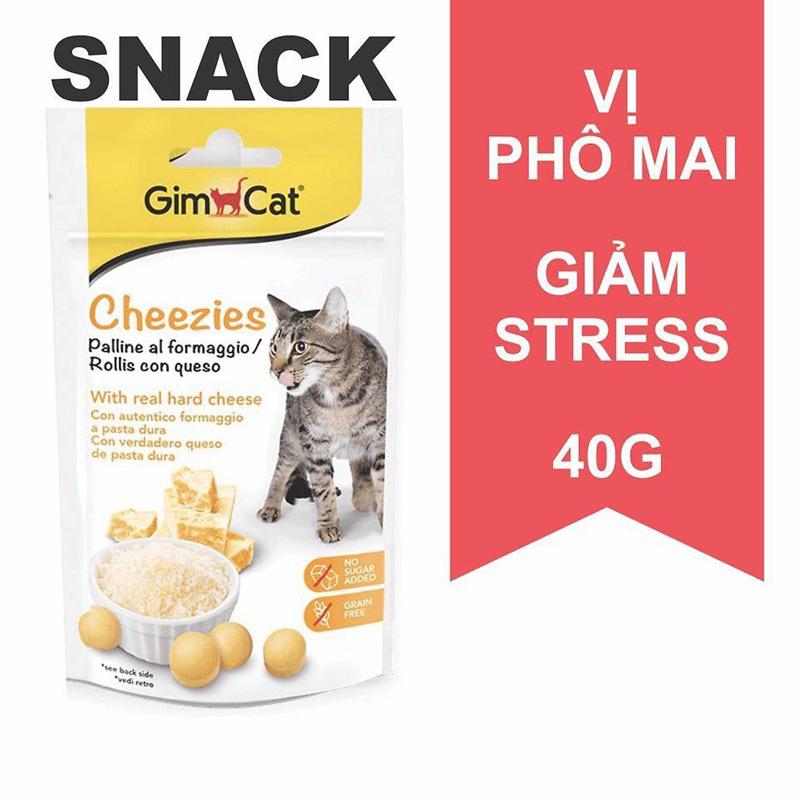 Gimcat Cheezies - phô mai giảm stress cho mèo