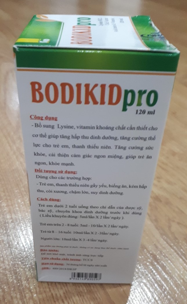 Thực Phẩm Chức Năng  Combo 2 Hộp Siro Bodikid Pro - Trẻ Ăn Ngon