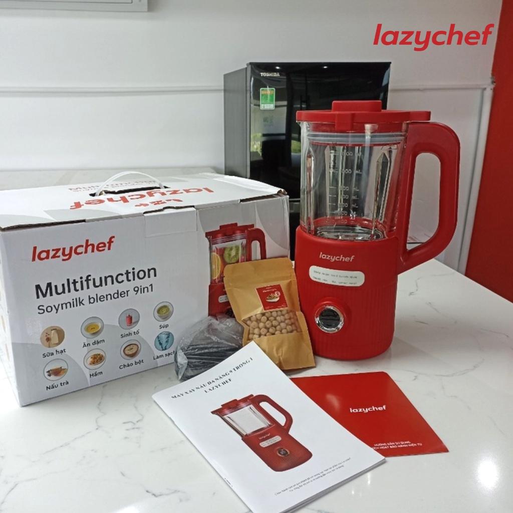 Máy Xay Nấu Đa Năng 9 Chức Năng Lazychef dung tích 1200ml - Hàng chính hãng