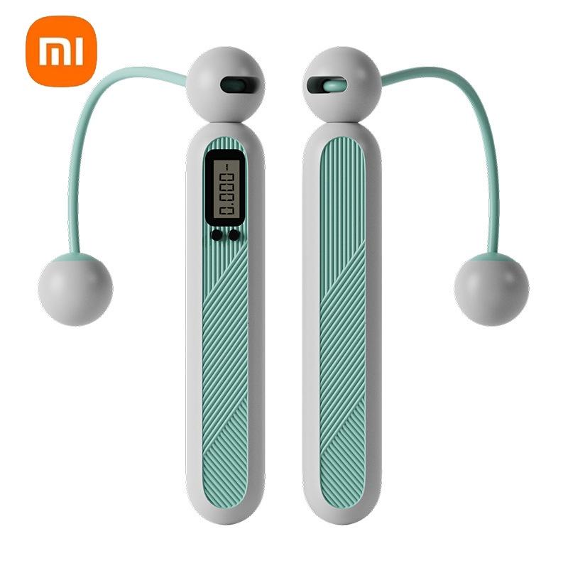 Dây Nhảy Xiaomi Màn Hình Hiển Thị Thông Minh Không Lõi Đếm Tự Động Luyện Tập Thể Dục Ngoài Trời Cho Gia Đ