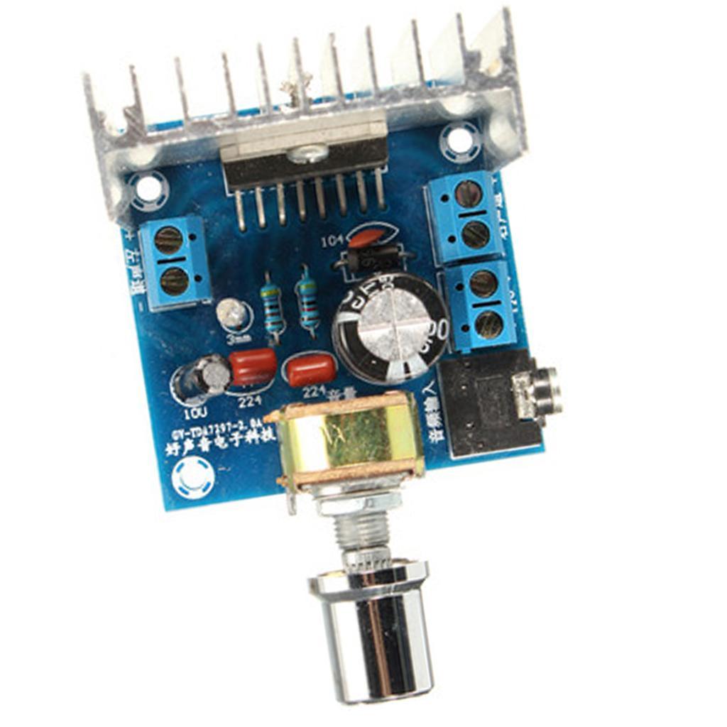 12V Digital Audio Power Amplifier Board Dual-Channel Stereo Amp Board Module