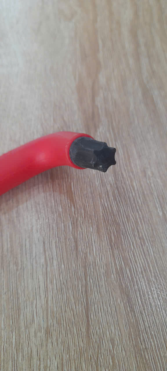 Cờ lê đầu sao torx T50 x 215mm cách điện 1000V VDE SATA 84809