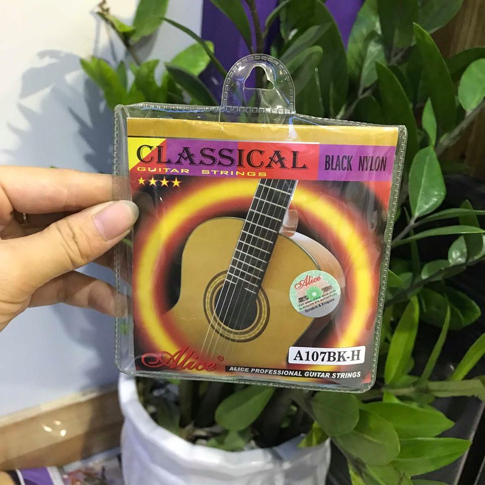 DÂY ĐÀN CLASSIC AC107 - MÀU ĐEN TẶNG KÈM PHÍM ALICE