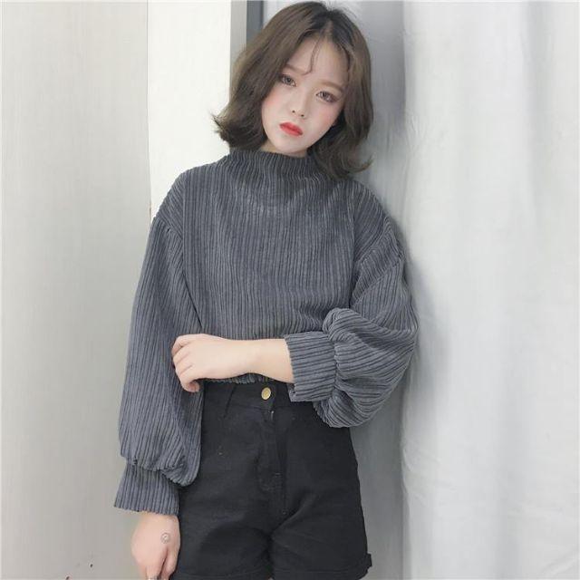 Áo ULZZANG tay bồng phong cách Harajuku