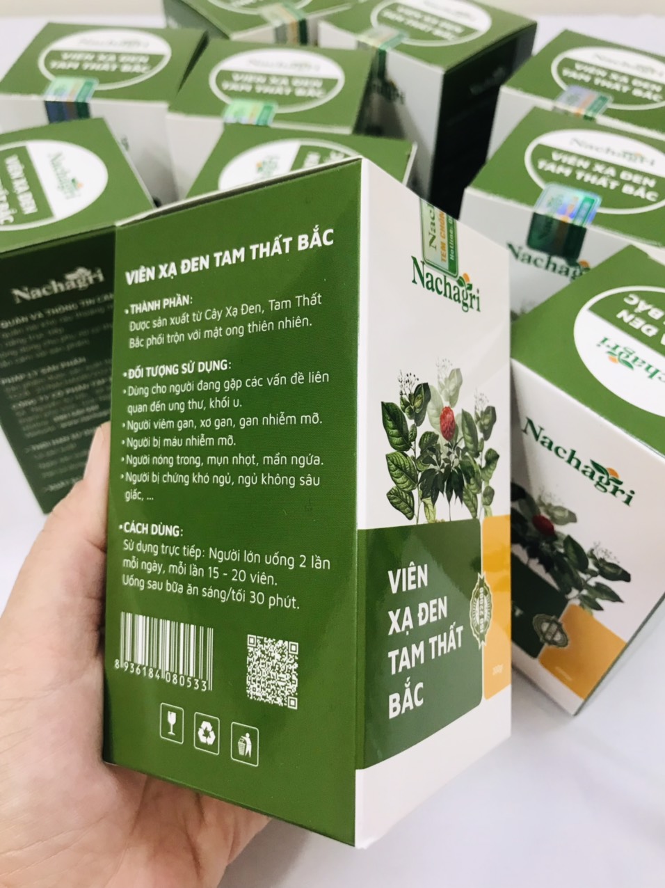 Xạ Đen Tam Thất Bắc Nachagri