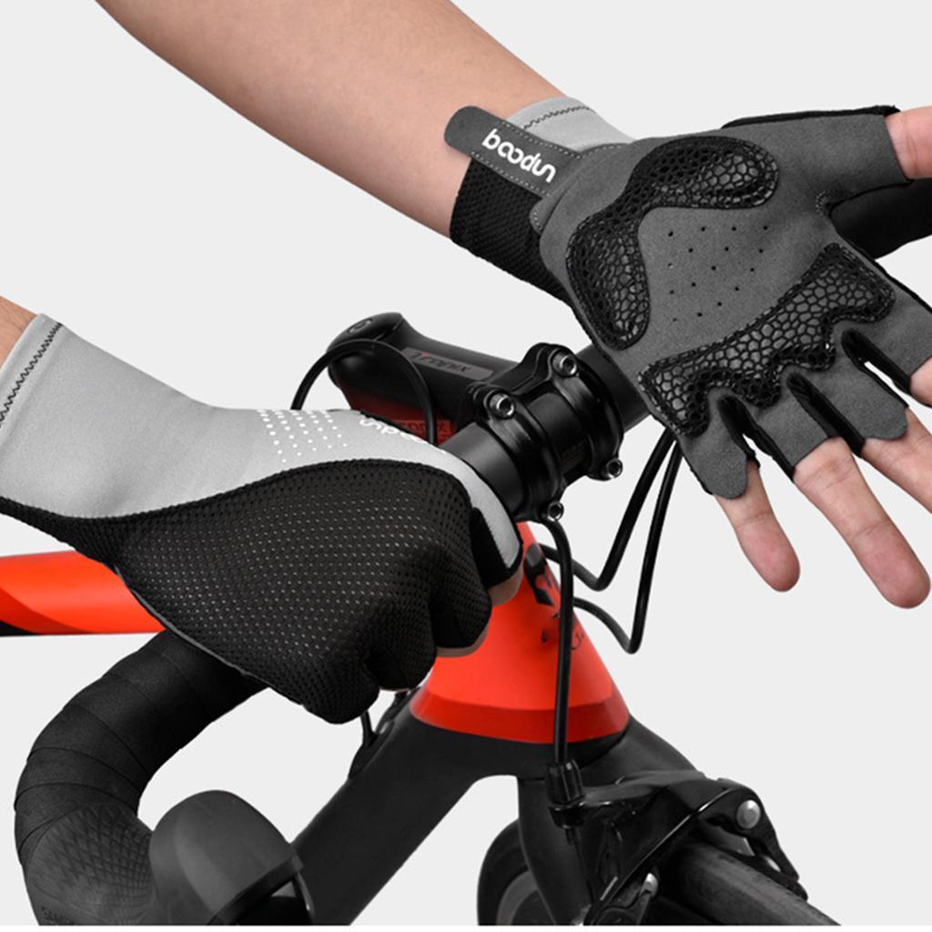 Bike Gloves Half Finger Breathable Motorcycle Road Biking Glove