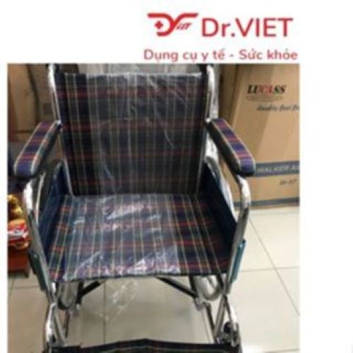 Xe lăn tay LUCASS X-97 / X-97J / X-97JB thắng tay phù hợp cho người già, người bệnh, người khuyết tật - X97J thắng, bánh căm