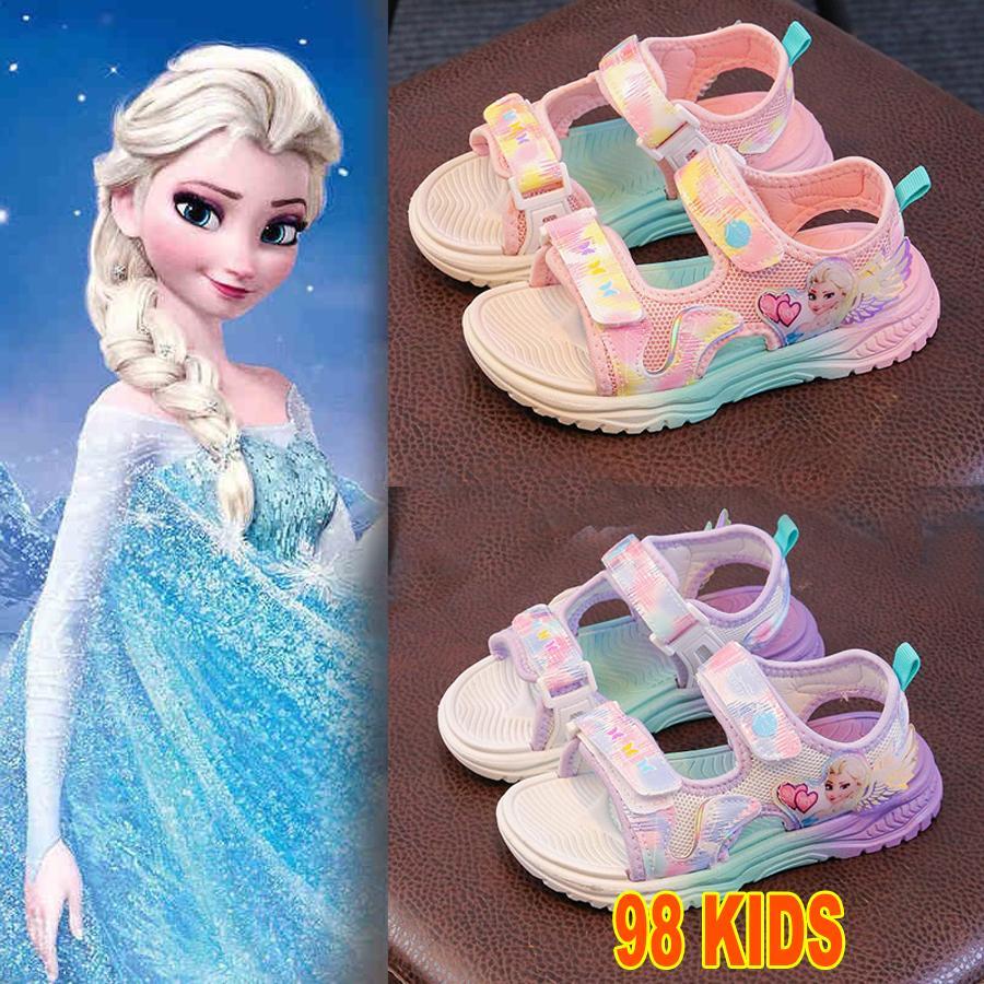 Sandal cho bé gái Dép elsa công chúa xinh xắn giày đi học bé gái