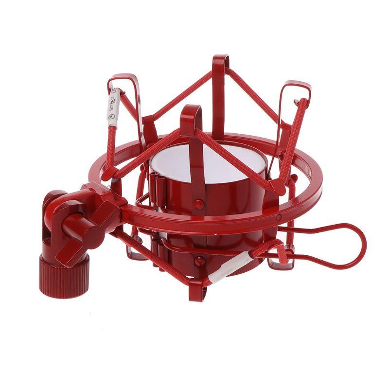 H8WA Metal Shockproof Studio Ghi Micro Micro SHOCK Mount Spider Mic CLIP cho máy tính phát sóng BM 700 800 BM-800