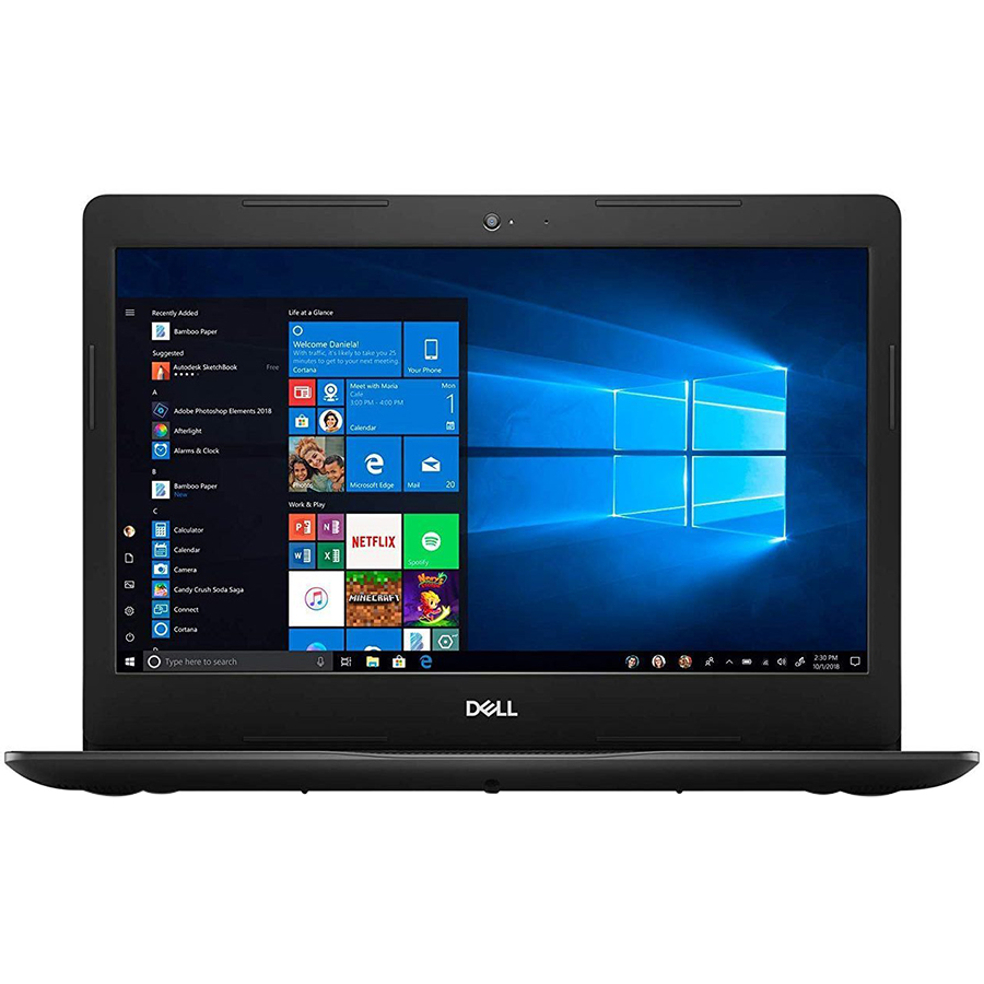 Laptop Dell Inspiron 3493 3464BLK (Core i5-1035G4/ 4GB 2666Mhz/ 128GB SSD/ 14 HD/ Win10) - Hàng Nhập Khẩu