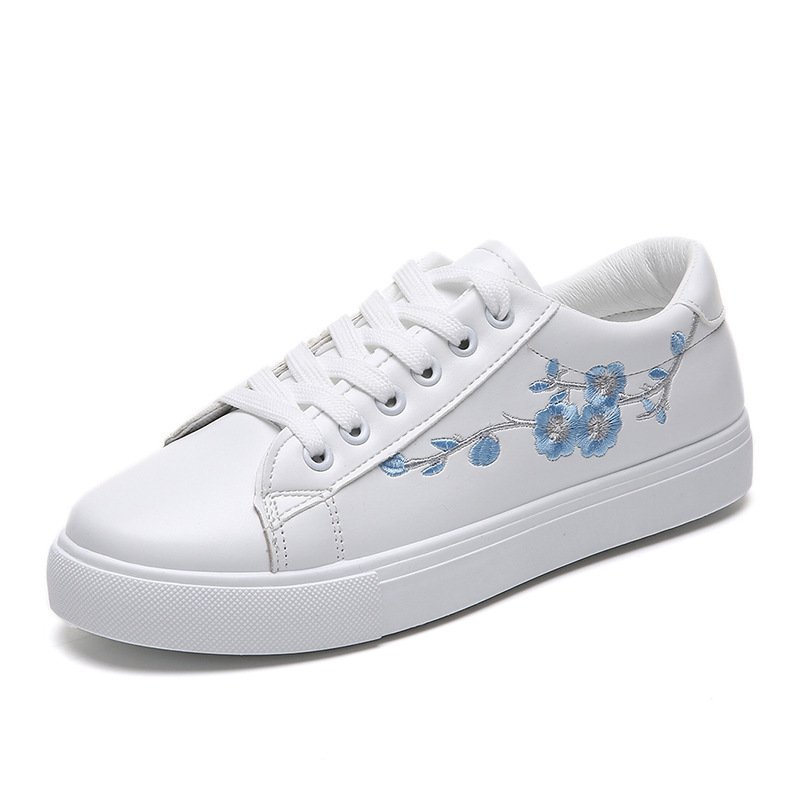 Hình ảnh Sneaker Nữ Soras ️FREESHIP️ Giày thể thao Nữ Thêu Hoa Đào dáng thể thao cực Sang Chảnh, Dễ Phối Đồ Soras SYF9528