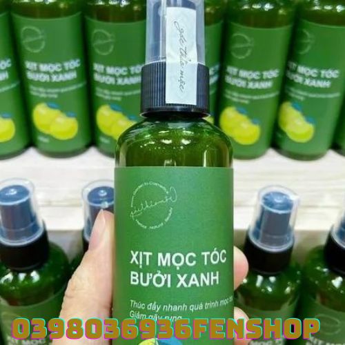 GIẢM RỤNG TÓC BƯỞI XANH