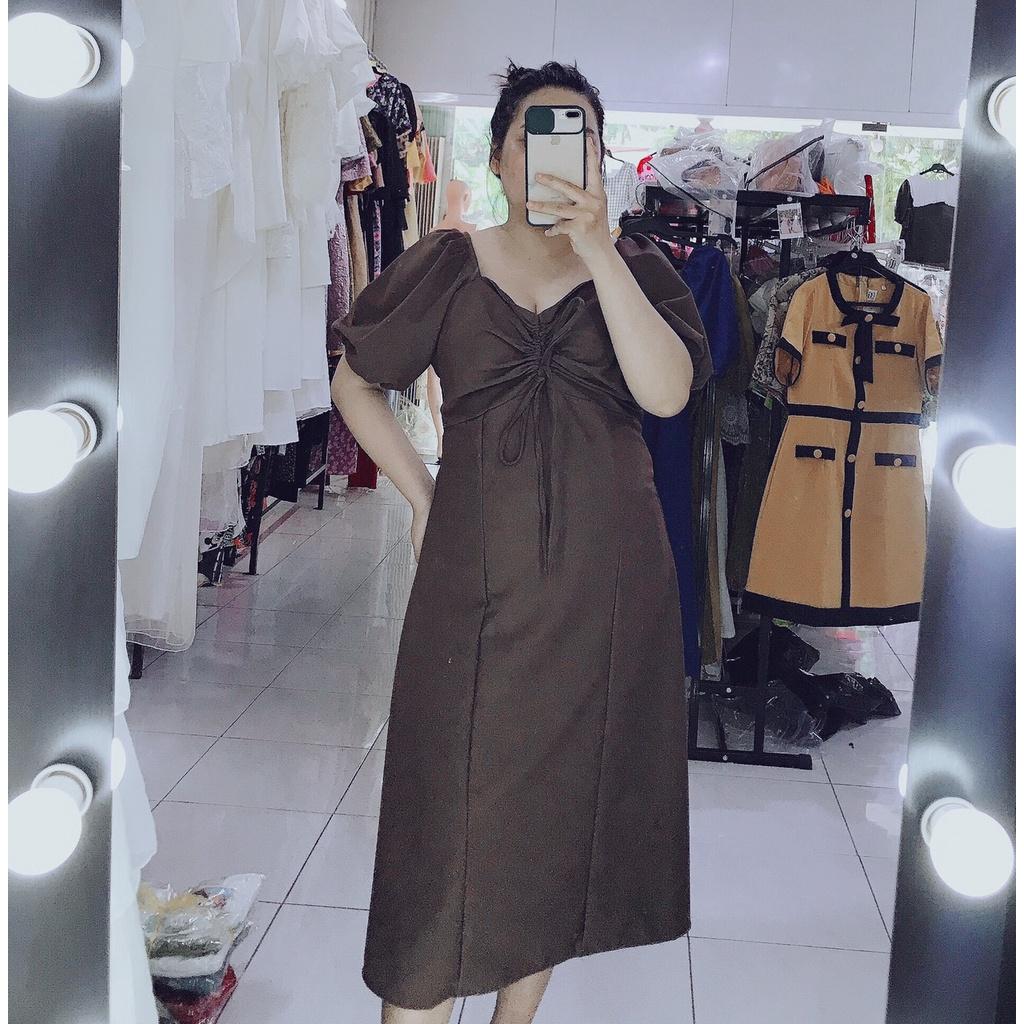 ĐẦM SUÔNG TK BIGSIZE RÚT DÂY NGỰC