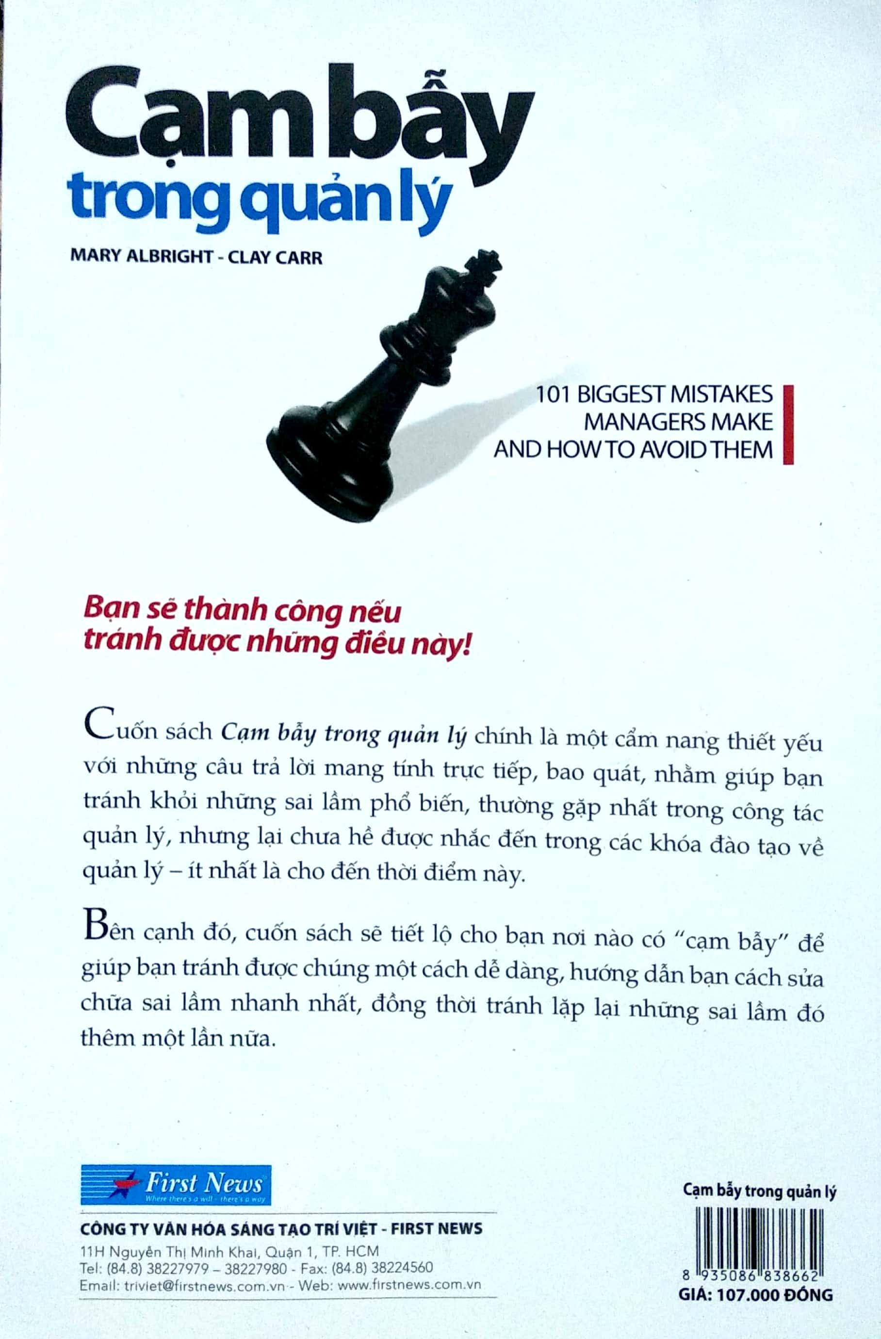 Cạm Bẫy Trong Quản Lý