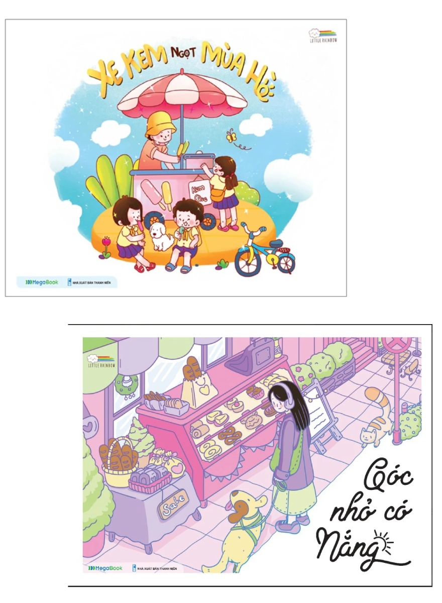 Combo Góc Nhỏ Có Nắng + Xe Kem Ngọt Mùa Hè (Bộ 2 Cuốn) (MEGA)
