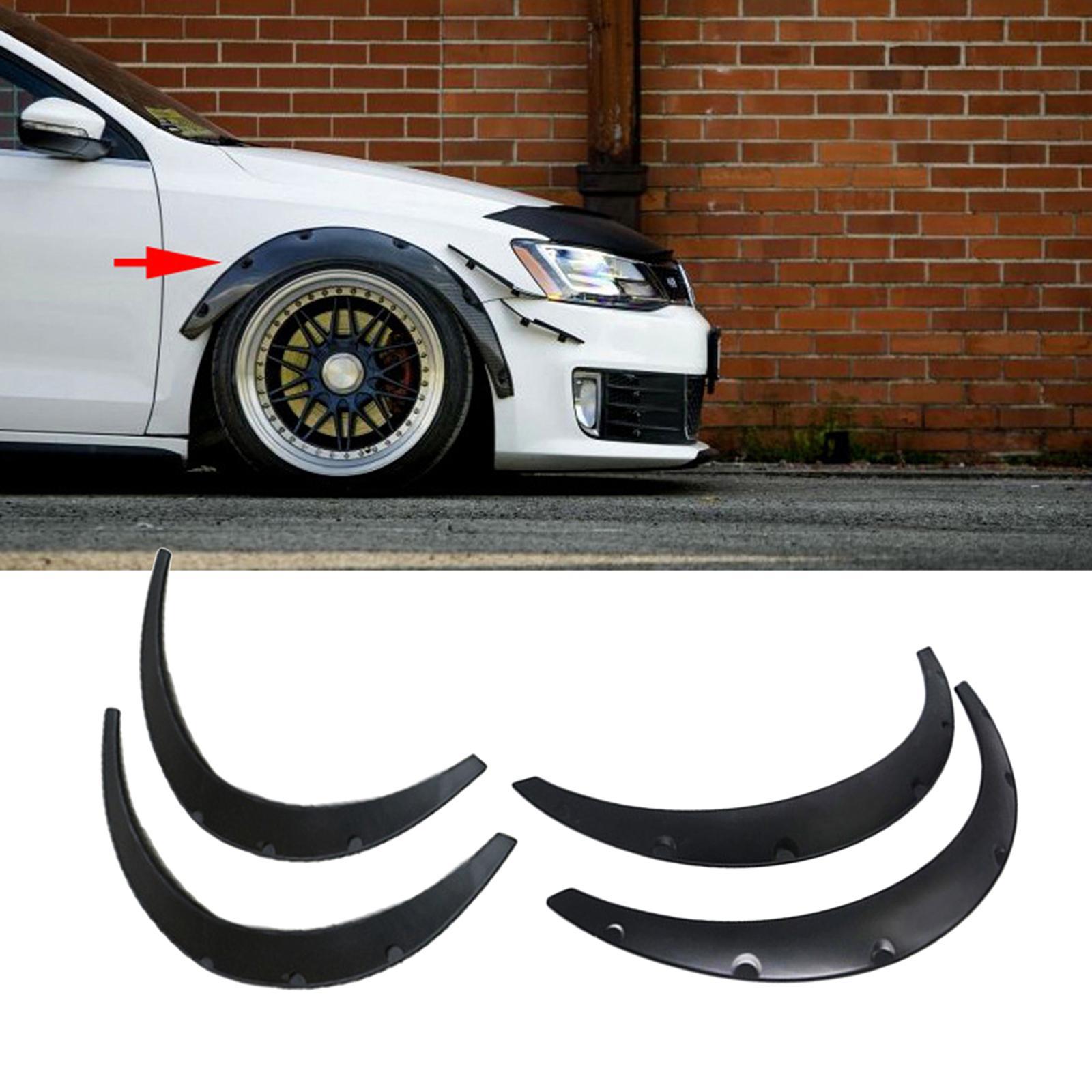 4 Pieces Car Wheel Arch Protector for Truck Car Durable