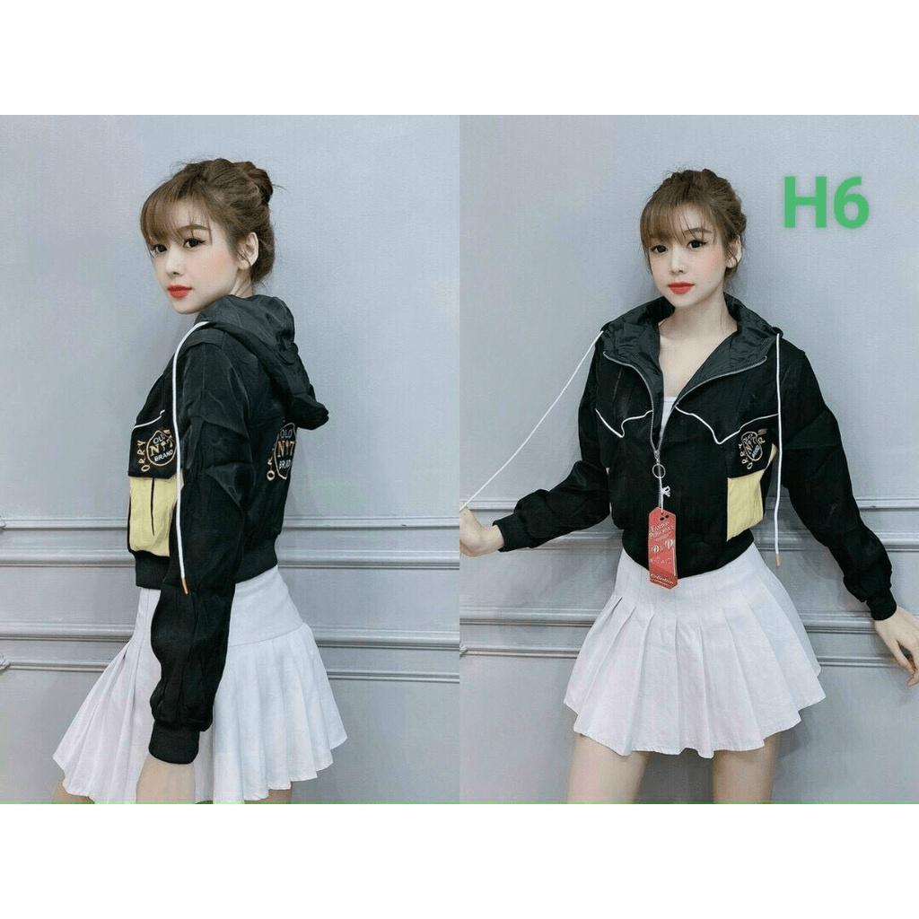 Áo khoác dù KIỂU nữ 2 lớp SIÊU XINH XẮN THỜI TRANG PHONG CÁCH VINA 1HIT