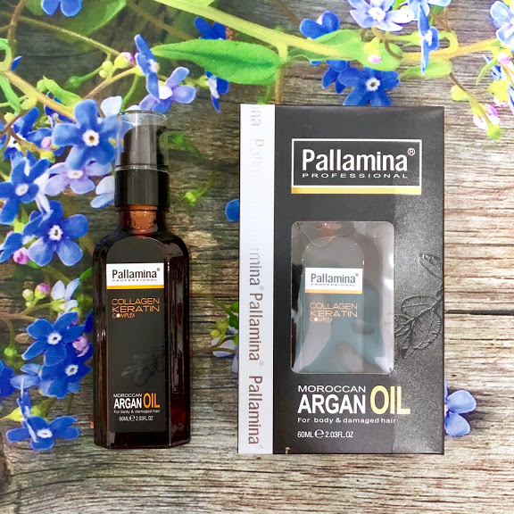 [+Tặng mũ trùm] Tinh dầu Pallamina Moroccan Argan Oil Serum dưỡng bóng tóc cao cấp 60ml