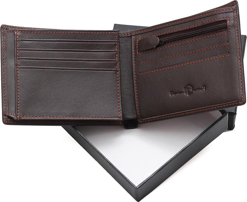 Ví Da Nam AT Leather 049 (11.5 x 9.5 cm)
