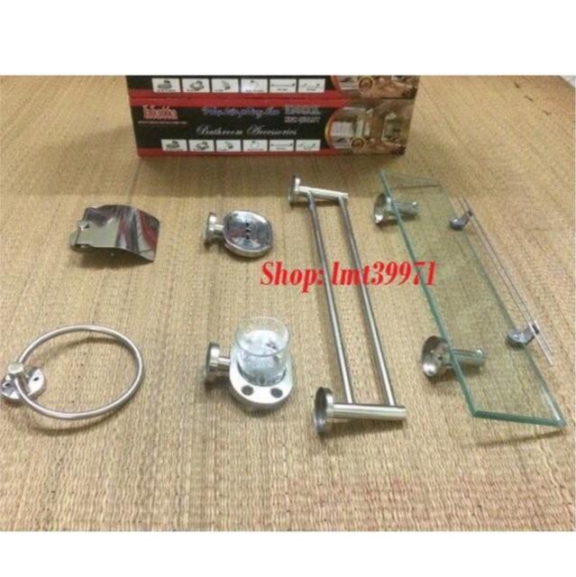 Bộ phụ kiện nhà tắm 6 món nhà tắm