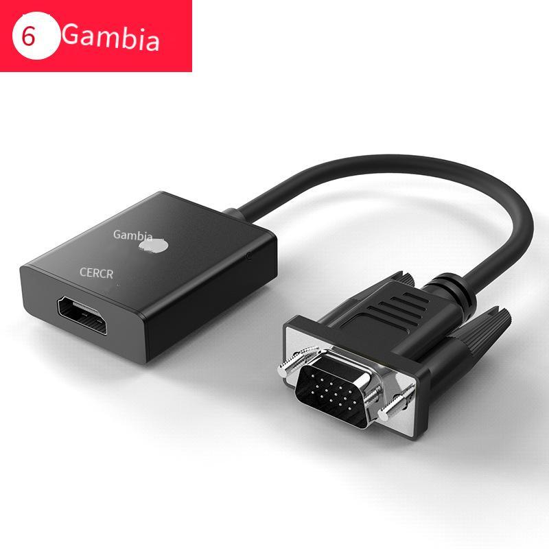 Bộ chuyển đổi VGA to HDMI giá rẻ nhất Biaz kèm âm thanh máy tính ra màn hình tivi HD dây chuyển đổi