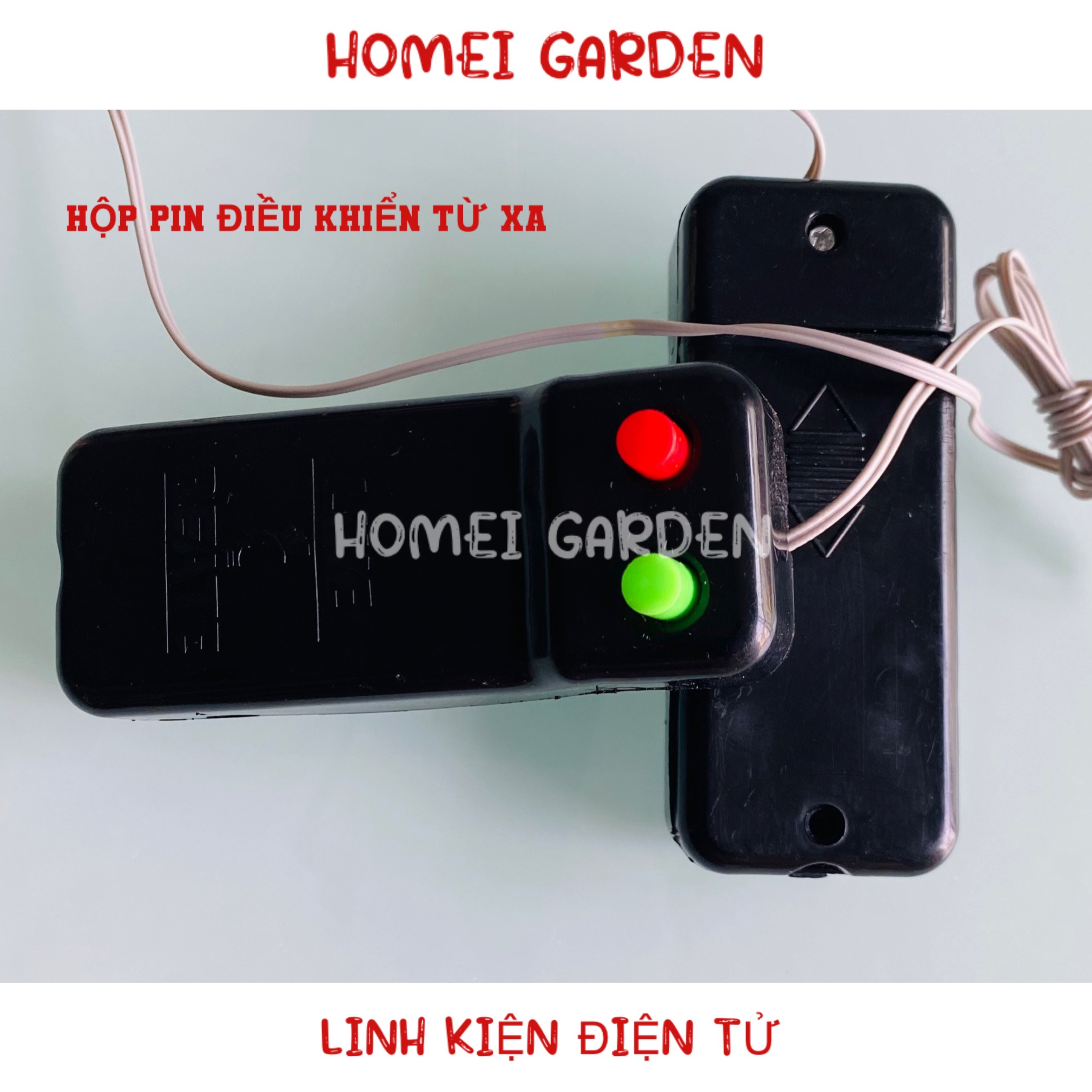 Hộp pin điều khiển motor động cơ tiến lùi 3V dùng trong học tập DIY stem steam - HM0148