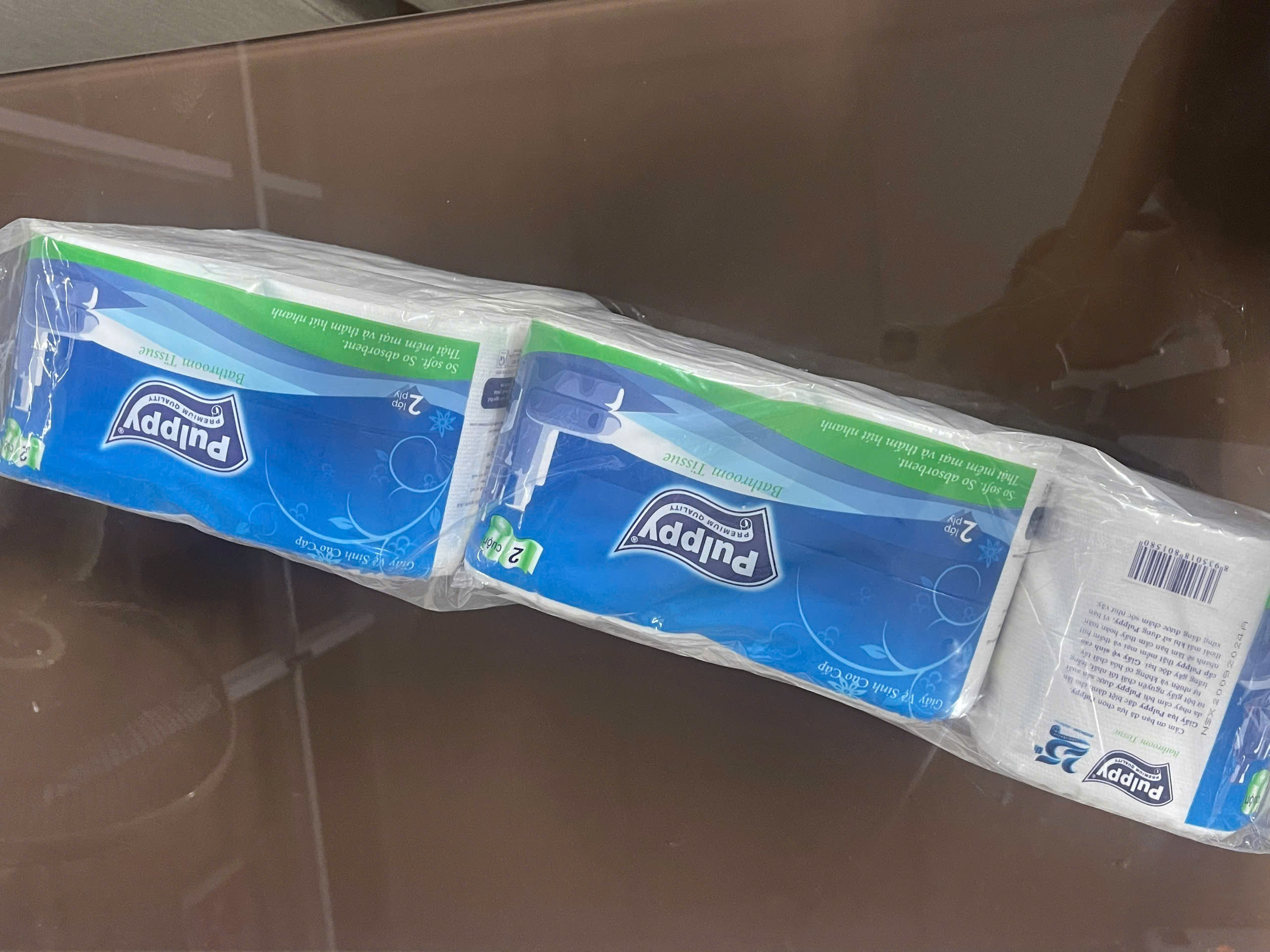 Khăn Giấy Vệ Sinh Pulppy 10 Cuộn Khăn Giấy Đa Năng Cao Cấp 2 Lớp
