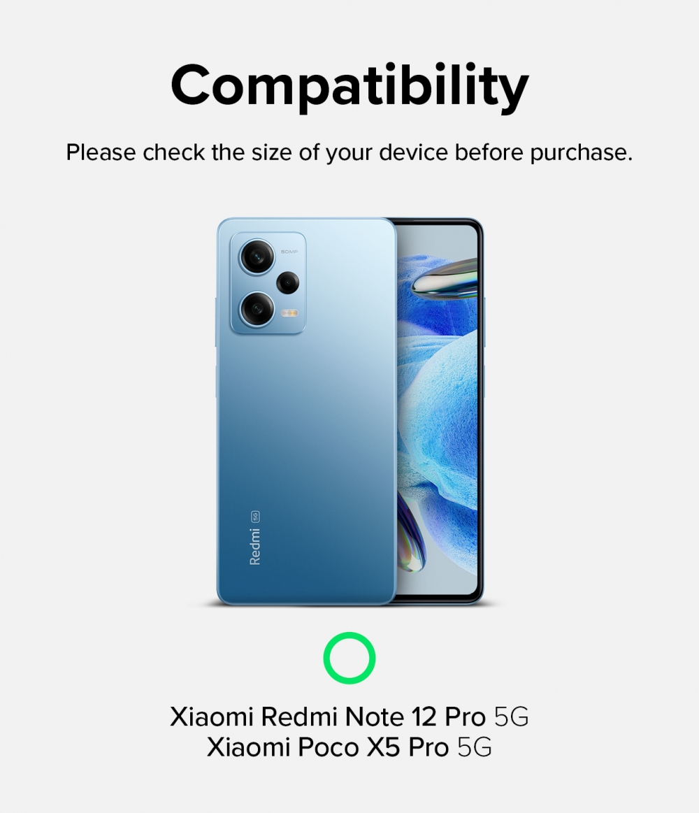 Ốp lưng dành cho Xiaomi Redmi Note 12 Pro / Poco X5 Pro RINGKE Fusion X - Hàng Chính Hãng