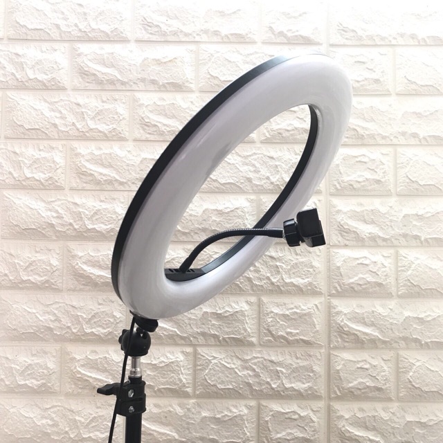 ĐÈN LED LIVESTREAM CHỤP HÌNH MAKEUP STUDIO 34CM SIÊU SÁNG PHIÊN BẢN MỚI NHẤT 2019