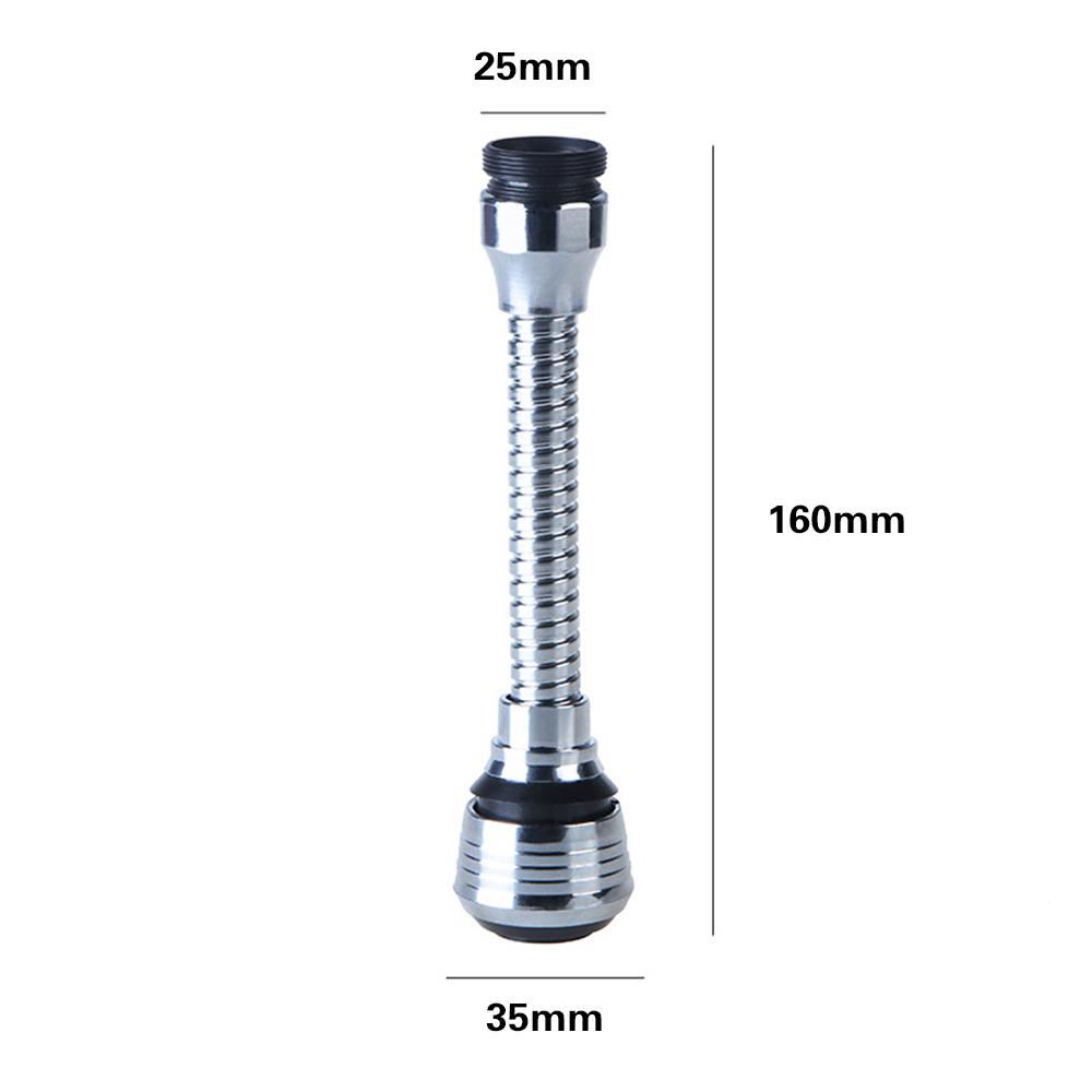Vòi tiết kiệm nước xoay 360 độ serator khuếch tán cho nhà bếp, bồn rửa chén