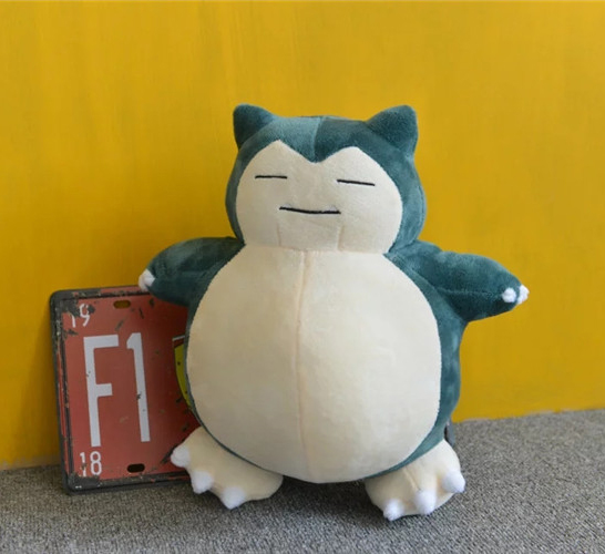 Gấu Bông Pokemon Snorlax (Kabigon) (25cm--->80cm) Full Size Full Mẫu Hàng Chính Hãng Pokemon Chuẩn Đẹp (Tặng Kèm Móc Khóa Dây Da Pu Như Hình)