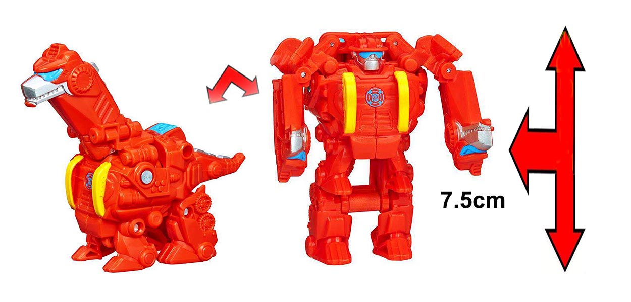 Mô hình mini Robot Rescue Bots Heatwave cho các bé