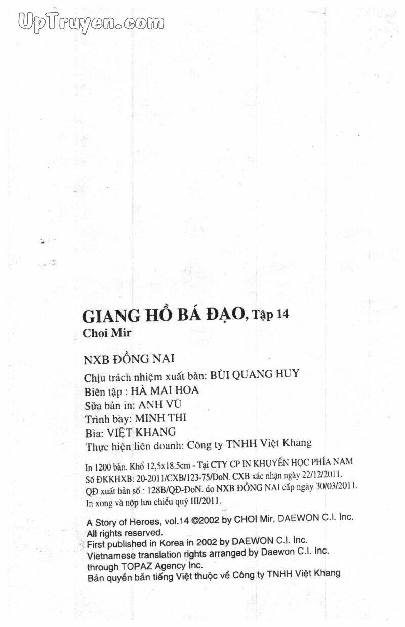 giang hồ bá đạo ký chapter 14 176